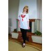 Embroidered blouse "Red Poppies Mood"